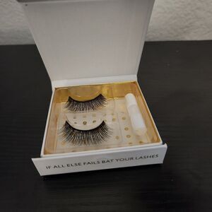 Battington Harlow 3D Synthetic Silk Lashes with Mini Glue
